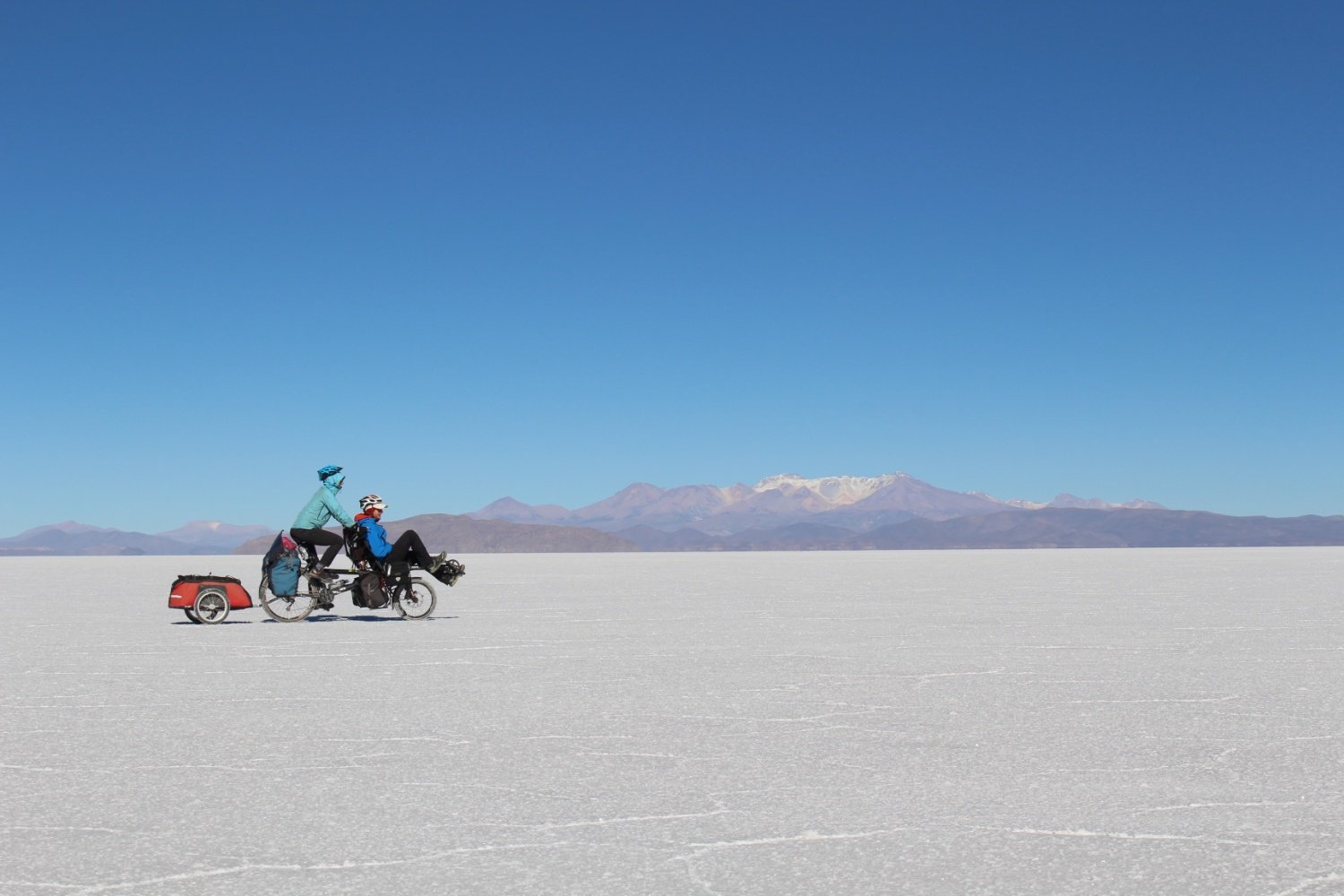 Salar de Coipasa et salar d'Uyuni
