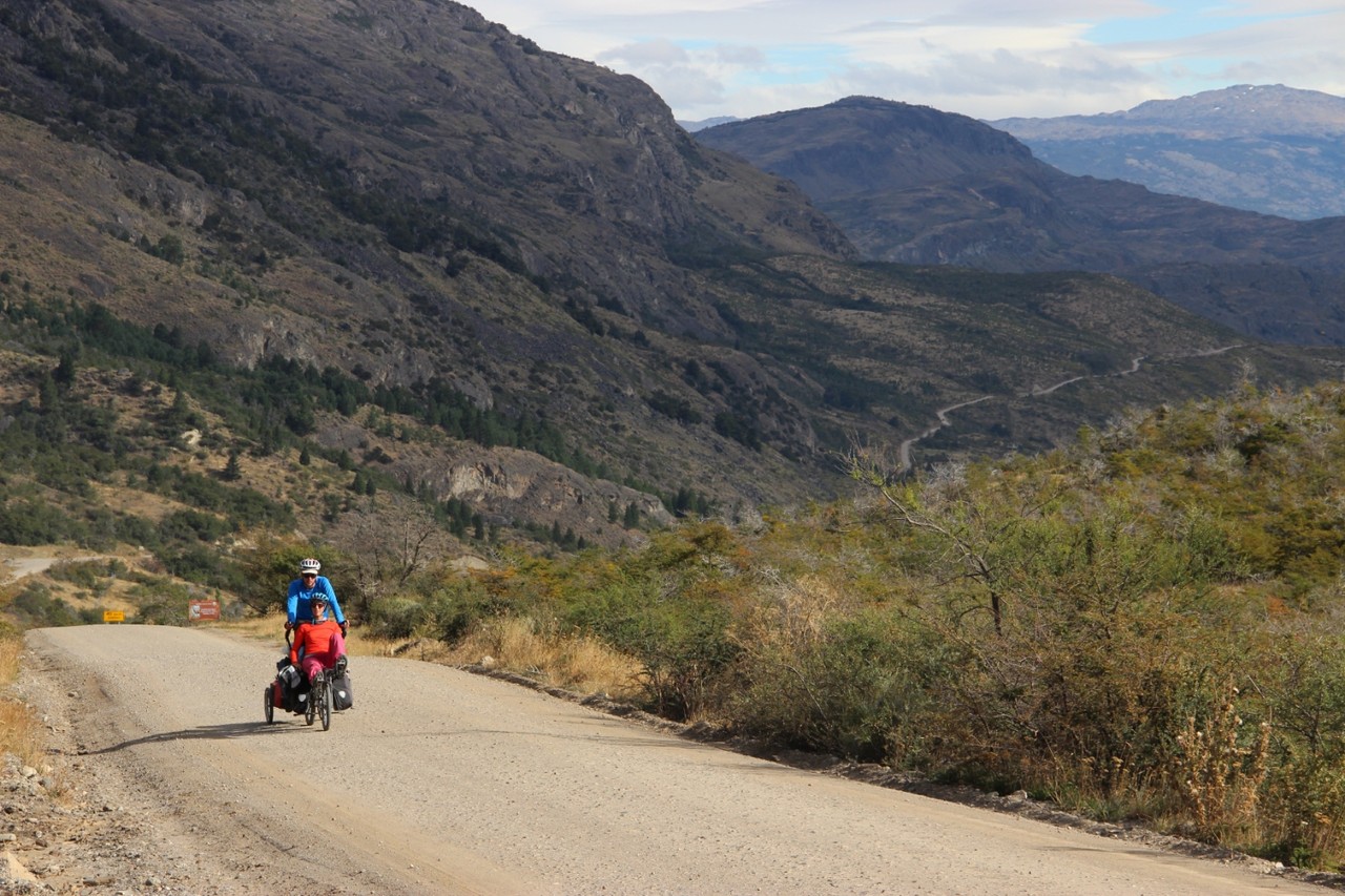 Les Andes à vélo: Careterra Austral - première partie