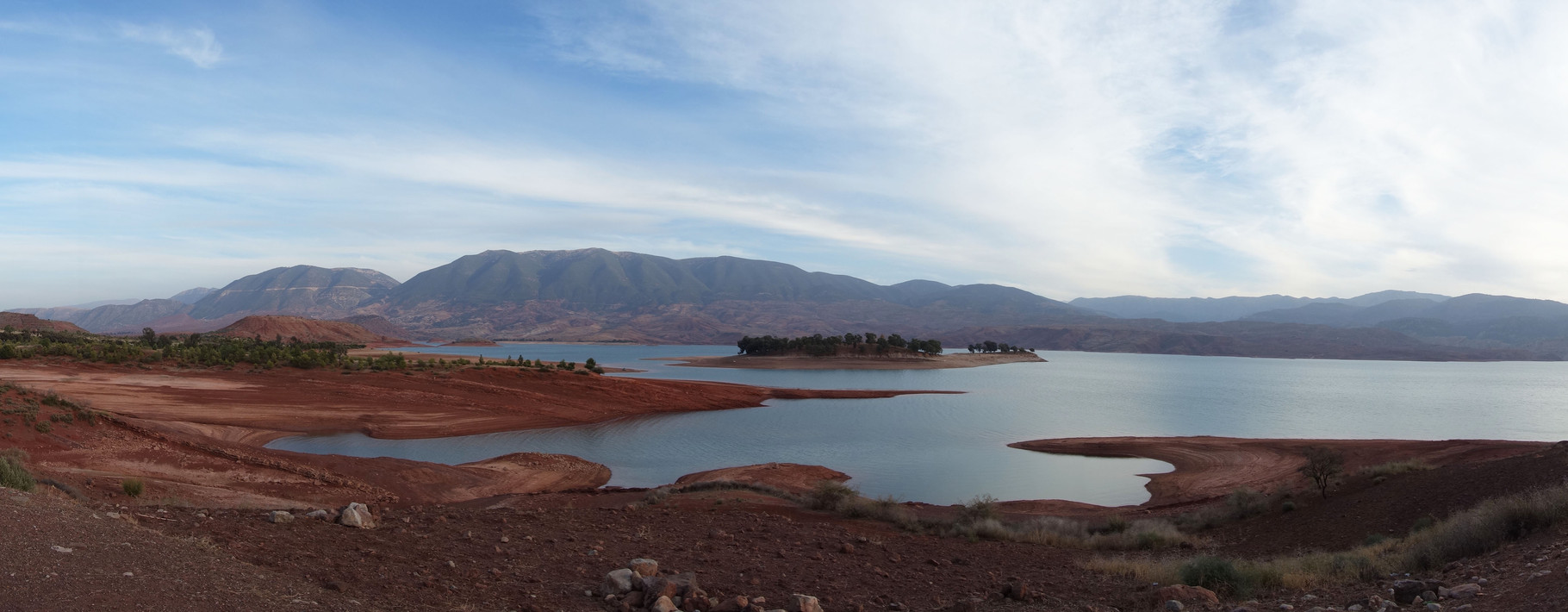 Lac du barrage de Bin el OUidane